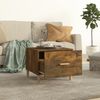 vidaXL Couchtische 2 Stk. Räuchereiche 50x50x40 cm Holzwerkstoff 817532 Bild 3