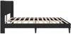 vidaXL Bettrahmen mit Kopfteil Schwarz 180 x 200 cm Samt 42027525 Bild 5
