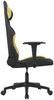 vidaXL Gaming-Stuhl Schwarz und Hellgrün Stoff 3143738 Bild 4