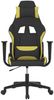 vidaXL Gaming-Stuhl Schwarz und Hellgrün Stoff 3143738 Bild 3