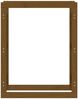 vidaXL Kaminholzregal Honigbraun 80x25x100 cm Massivholz Kiefer 822420 Bild 5