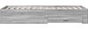 vidaXL Bettgestell mit Schubladen Grau Sonoma 90x200 cm Holzwerkstoff 3280431 Bild 5