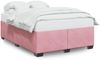 vidaXL Bettgestell Rosa 160x200 cm Samt 3284648 Bild 2