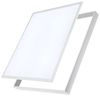 40w LED Decken Panele mit Rahmen für Aufputzmontage Aluminium|600 x 600 x 44 mm|Warmweiß|4600 Lumen Bild 4