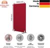 Rheinland Möbel FocusWall STW1014 – Akustik-Stellwand 1000×1400 mm in Stofffarbe Belize inkl. Standfüßen – Schreibtisch-Trennwand für Büro & Homeoffice – Schallschutz – Made in Germany Bild 2