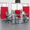 Rheinland Möbel FocusWall STW1014 – Akustik-Stellwand 1000×1400 mm in Stofffarbe Belize inkl. Standfüßen – Schreibtisch-Trennwand für Büro & Homeoffice – Schallschutz – Made in Germany Bild 3