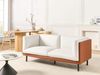 Beliani 'VORGOD' 2-Sitzer Sofa, Stoff cremeweiß, 180 x 84 x 76 cm Bild 3
