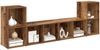 vidaXL TV-Schrankset 4 pcs Altholz 37 x 37 x 72 cm Holzwerkstoff 3393528 Bild 3
