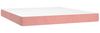 vidaXL Boxspringbett mit Matratze Rosa 180x200 cm Samt 3143282 Bild 5