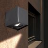 LED Außen-Wandleuchte, schwarz, H 11,5 cm Bild 3