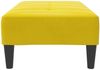 vidaXL Fußhocker Gelb 77x55x31 cm Samt 4007388 Bild 5
