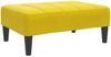 vidaXL Fußhocker Gelb 77x55x31 cm Samt 4007388 Bild 2