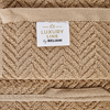 Handtücher im 2er Set MITIARO Baumwollfrottee Sandbeige Bild 5