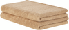 Handtücher im 2er Set MITIARO Baumwollfrottee Sandbeige Bild 1