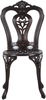 Beliani 'BOVINO' Bistro Set, Metall dunkelbraun Bild 5