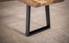 FINEBUY Essbank FB68389 Esszimmerbank Sitzbank Akazie Massivholz Baumkante (Akazie Massivholz 160x40x45,5 cm, Baumkante Modern), Esszimmerbank Baumstamm, Sitzbank Esszimmer Holz Bild 5