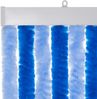 Moritz Flauschvorhang aus Chenille 90 x 200 cm sky-ocean-blue Türvorhang als Fliegenschutz Insektenschutz für Camping Wohnwagen Bild 4