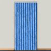 Moritz Flauschvorhang aus Chenille 90 x 200 cm sky-ocean-blue Türvorhang als Fliegenschutz Insektenschutz für Camping Wohnwagen Bild 3