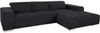 COTTA Ecksofa Orion L-Form, mit Recamiere, inkl. verstellbaren Kopfstützen und 3 Kissen Bild 3