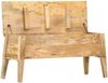 vidaXL Aufbewahrungstruhe 99 x 35 x 48 cm Massivholz Mango 286462 Bild 3