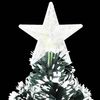vidaXL Künstlicher Weihnachtsbaum mit Ständer/LED 240 cm Fiberoptik, Mit Beleuchtung [284299] Bild 5