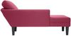 vidaXL Chaiselongue mit Kissen und Rechter Armlehne Weinrot Samt 4009811 Bild 5
