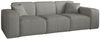 Sofa Designersofa CELES PREMIUM 3-Sitzer in Stoff Scala Grau Bild 2