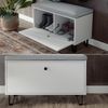 Sitzbank Siri Weiß 80 x 46 cm Vicco Bild 5