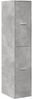 vidaXL Apothekerschrank Betongrau 30x41x144,5 cm Holzwerkstoff 855172 Bild 4