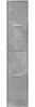 vidaXL Apothekerschrank Betongrau 30x41x144,5 cm Holzwerkstoff 855172 Bild 5