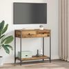vidaXL Konsolentisch Altholz 75 x 34,5 x 75 cm Holzwerkstoff 882248 Bild 4