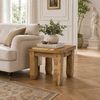 Beistelltisch Devi 45x40x45 aus Mangoholz Bild 5