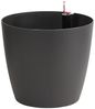 Dehner Blumentopf Mila mit Bewässerungs-System, Ø 30/35/39 cm, Intelligenter Kunststofftopf, komfortable Pflege für Zimmerpflanzen Bild 5