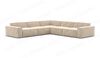 Sofa Dreams Ecksofa Stoff Sofa Polsterecksofa Formenta L Form Eckcouch Samtsofa Stoffsofa, Loungesofa Bild 4