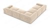 Sofa Dreams Ecksofa Stoff Sofa Polsterecksofa Formenta L Form Eckcouch Samtsofa Stoffsofa, Loungesofa Bild 3