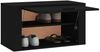 vidaXL Wand-Schuhschrank Schwarz 70x35x38 cm Holzwerkstoff 821013 Bild 4