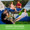 Green Bean® Sitzsack, waschbar, Polyester-PVC-Stoff, Blau, 120x160 cm, 270 Liter Bild 3