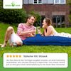 Green Bean® Sitzsack, waschbar, Polyester-PVC-Stoff, Blau, 120x160 cm, 270 Liter Bild 4
