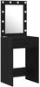 vidaXL Schminktisch 2 pcs Schwarz 50 x 41 x 135 cm Holzwerkstoff 3334237 Bild 5