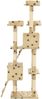 vidaXL Katzen-Kratzbaum mit Sisal-Säulen 170 cm Beige Pfoten-Aufdruck 170615 Bild 4