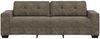 vidaXL 3-Sitzer-Sofa Dunkelgrau 220 cm Kunstleder 4105145 Bild 2