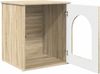 vidaXL Katzenhaus Sonoma 53 x 52 x 62 cm Holzwerkstoff 8000709 Bild 5