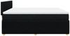 vidaXL Boxspringbett mit Matratze Schwarz 200x200 cm Stoff 3287565 Bild 5