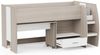 Calicosy Kombibett mit Schreibtisch 1 Schublade 90x200 cm Lattenrost inklusive L120,9 cm - NANO - Helles Holz Bild 4