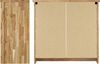 Grifflose Holzkommode Holzschrank mit 4 Schubladen Natur Eiche 90.50-35 Bild 5