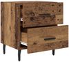 vidaXL Nachttisch 2 pcs Altholz 40 x 35 x 47,5 cm Holzwerkstoff 884066 Bild 5