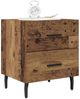 vidaXL Nachttisch 2 pcs Altholz 40 x 35 x 47,5 cm Holzwerkstoff 884066 Bild 3