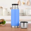 Isolierflasche 350 ml Edelstahl Hellblau Bild 3