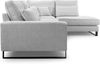 AX LIVING Eckcouch blau Castellio Wohnlandschaft L Form 314 cm R Bild 5