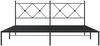 vidaXL Bettgestell mit Kopfteil Metall Schwarz 183x213 cm 376507 Bild 4